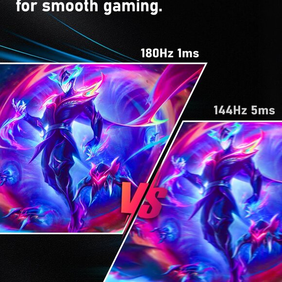 24Inch 180Hz Gaming Monitor 1K FHD Computer Display 1ms Response Time Eye Care S - Picture 3 of 13